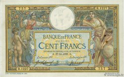 100 Francs LUC OLIVIER MERSON sans LOM FRANCE  1910 F.23.02 pr.TTB
