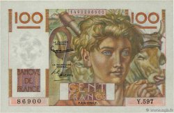 100 Francs JEUNE PAYSAN FRANCE 1954 F.28.43