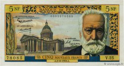 5 Nouveaux Francs VICTOR HUGO FRANCE 1959 F.56.04