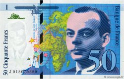 50 Francs SAINT-EXUPÉRY modifié FRANCE 1994 F.73.01b