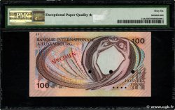 100 Francs Spécimen LUXEMBOURG  1981 P.14As NEUF