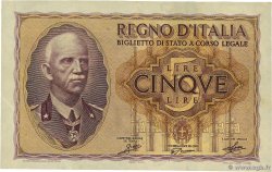 5 Lire ITALIE  1944 P.028