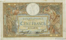 100 Francs LUC OLIVIER MERSON type modifié FRANCE  1937 F.25.01
