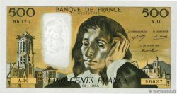 500 Francs PASCAL FRANCE  1969 F.71.03