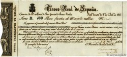 100 Pesos Fuerte SPANIEN  1837 - fST+