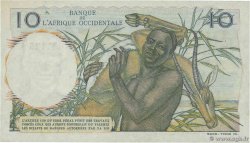 10 Francs FRENCH WEST AFRICA  1953 P.37 AU