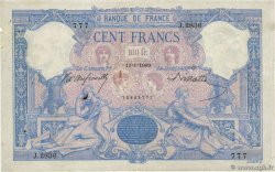 100 Francs BLEU ET ROSE FRANCE  1900 F.21.13