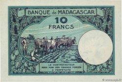 10 Francs MADAGASCAR  1948 P.036 SC+