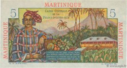 5 Francs Bougainville MARTINIQUE  1946 P.27 SC