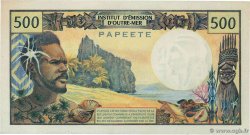 500 Francs TAHITI  1970 P.25a fST+