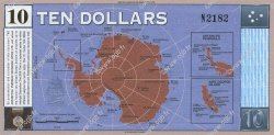 10 Dollars ANTARCTIQUE  2001 P.- NEUF