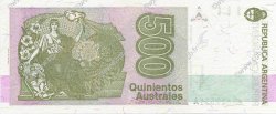 500 Australes ARGENTINE  1990 P.328b NEUF