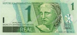1 Real BRAZIL  2003 P.251 UNC