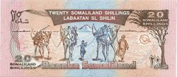 20 Shillings / 20 Shilin SOMALILAND  1994 P.03a NEUF