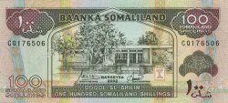 100 Schillings SOMALILAND  2002 P.05d(var) NEUF