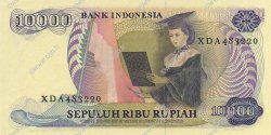 10000 Rupiah INDONESIEN  1985 P.126a ST