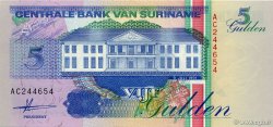 5 Gulden SURINAM  1991 P.136a