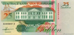 25 Gulden SURINAM  1991 P.138a