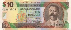 10 Dollars BARBADE  2007 P.68a pr.NEUF