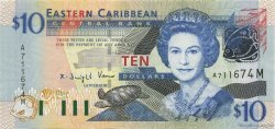 10 Dollars CARAÏBES  2003 P.43m NEUF