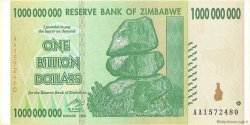 1 Billion Dollars ZIMBABWE  2008 P.83 SUP