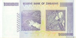 10 Billions Dollars ZIMBABWE  2008 P.85 SUP