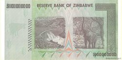 50 Trillions Dollars ZIMBABWE  2008 P.90 NEUF