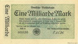 1 Milliarde Mark ALLEMAGNE  1923 PS.1020 SUP