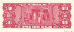 5 Cruzeiros Novos sur 5000 Cruzeiros BRÉSIL  1966 P.188b NEUF