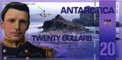 20 Dollars ANTARCTIQUE  2008 