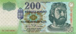 200 Forint HONGRIE  2004 P.187d NEUF