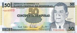 50 Lempiras HONDURAS  1993 P.074b FDC