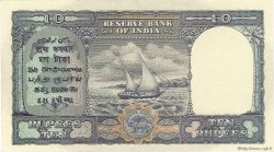 10 Rupees INDE  1943 P.024 SPL