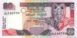 20 Rupees SRI LANKA  2004 P.116c NEUF
