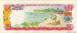 3 Dollars BAHAMAS  1968 P.28a TTB