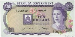 10 Dollars BERMUDES  1970 P.25a NEUF