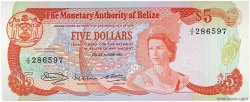 5 Dollars BELIZE  1980 P.39a UNC