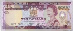 10 Dollars FIDJI  1980 P.079a SPL