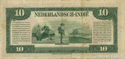 10 Gulden INDES NEERLANDAISES  1943 P.114a TTB+