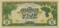 5 Gulden INDES NEERLANDAISES  1942 P.124c SUP