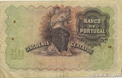 50 Centavos PORTUGAL  1918 P.112b TB
