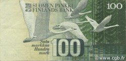 100 Markkaa FINLANDE  1991 P.119 TTB