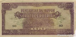 100 Roepiah INDES NEERLANDAISES  1944 P.126b B