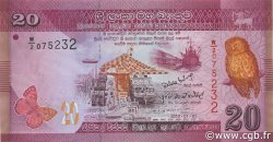 20 Rupees SRI LANKA  2010 P.123a