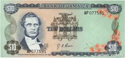 10 Dollars JAMAÏQUE  1976 P.62