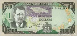 100 Dollars JAMAICA  1987 P.74