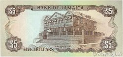 5 Dollars JAMAICA  1989 P.70c UNC