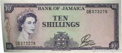 10 Shillings JAMAÏQUE  1961 P.50 SUP+