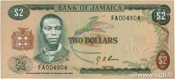 2 Dollars JAMAÏQUE  1973 P.58 NEUF