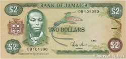 2 Dollars JAMAICA  1987 P.69b